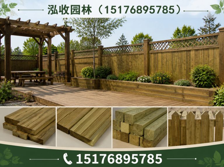 南阳塑木地板展示图